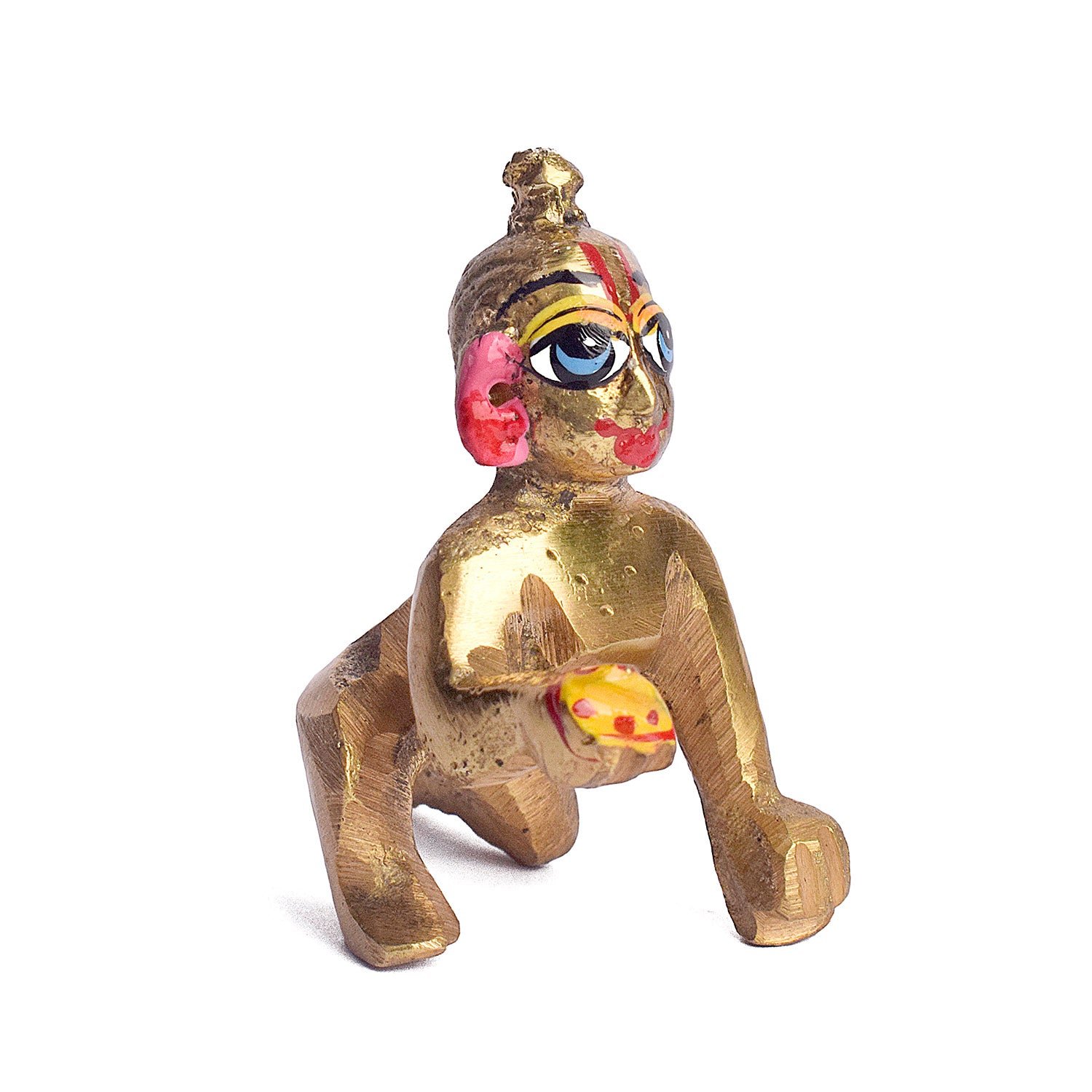 Brass Laddu Gopal Idol (Size 0)